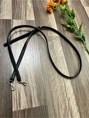 Kate Spade Black Crossbody Strap with Gold Hardware - replacement bag strap